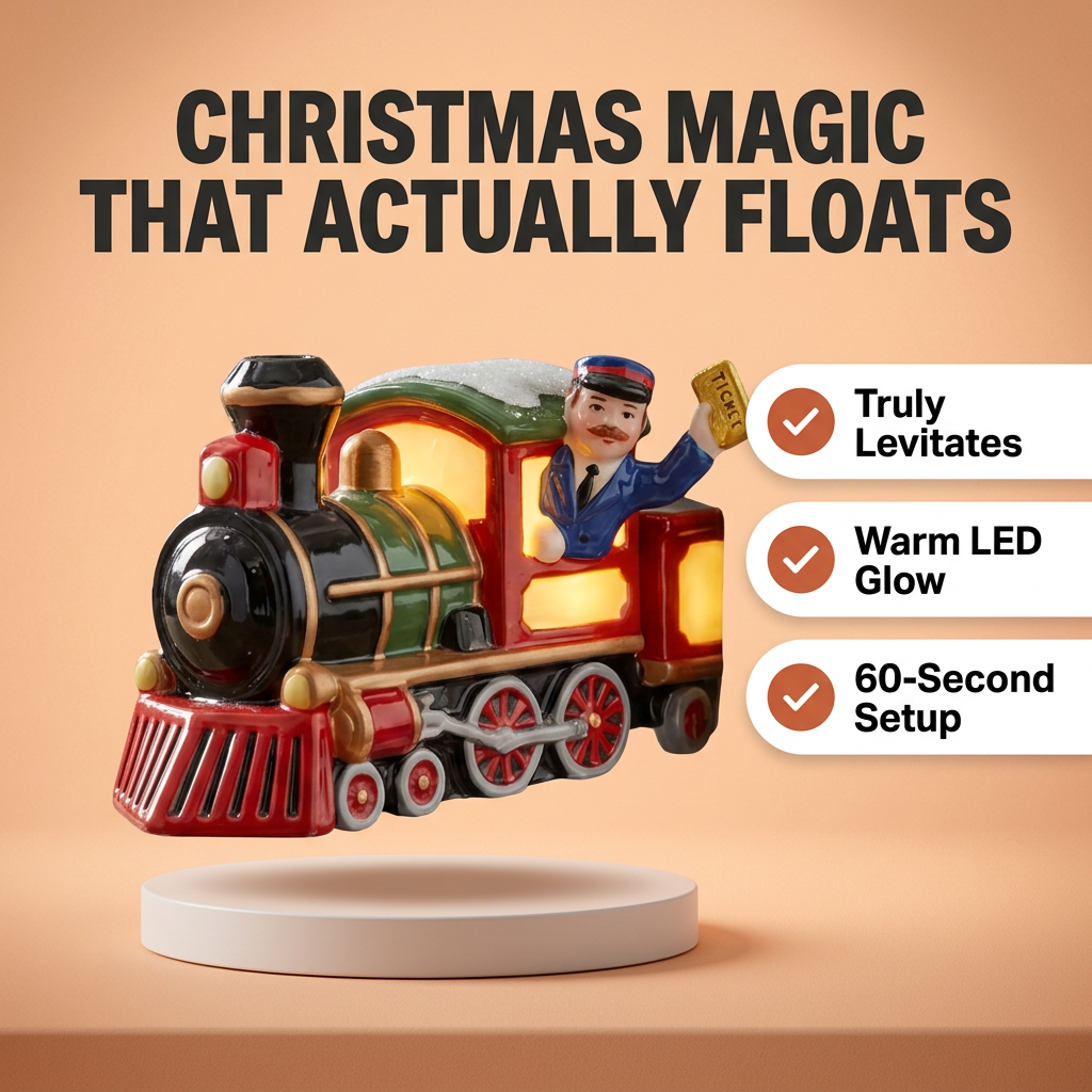 The Polar Express Floating Sleigh™